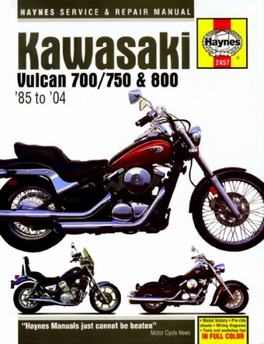 Manual Haynes Kawasaki VN750 Vulcan and 800 85-04 | mPartz.eu